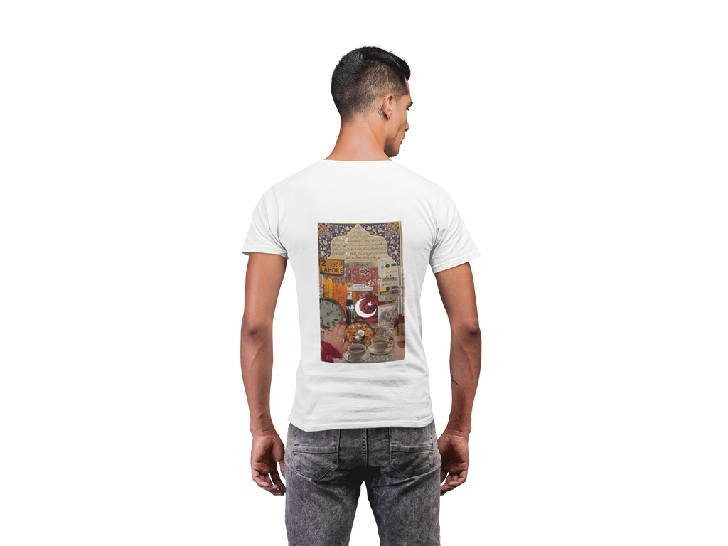 Lahore Nostalgia Collage Tee White – Rrangg streetwear Dubai